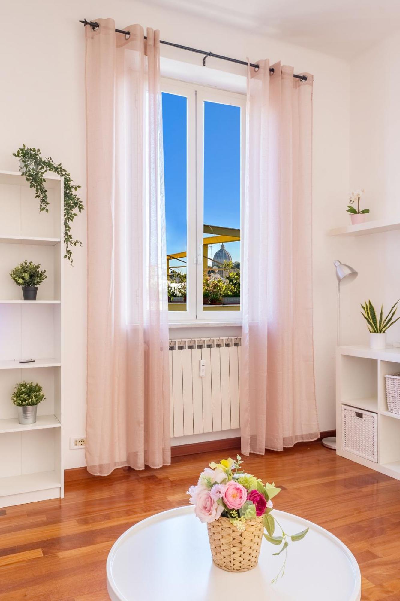 Welcome Dhome - Cozy Penthouse With St. Peter View Řím Exteriér fotografie